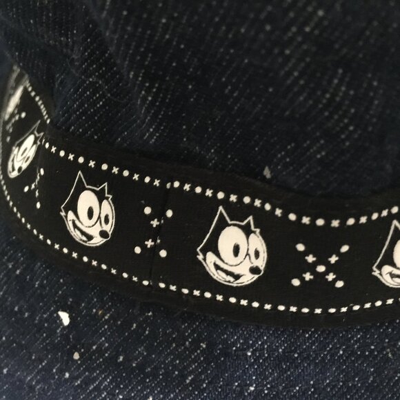 Levis Felix the cat Denim Bucket hat- Blue Denim - Size medium m/f - Picture 3 of 3